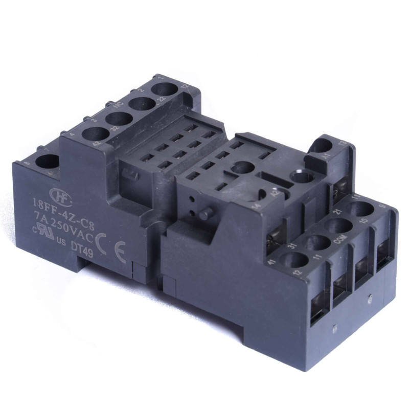 PODSTAWKA PRZEKAŹNIKA GZT4 4xRZĘDOWY