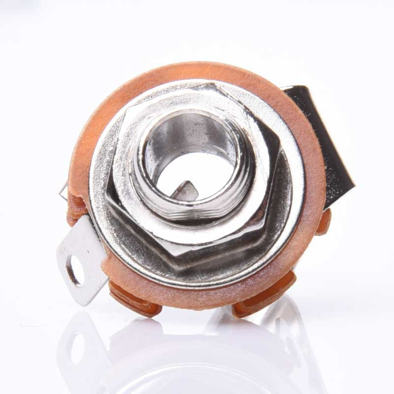 GNIAZDO JACK 6,3mm STEREO CLOSE DO OBUDOWY JLM N-I