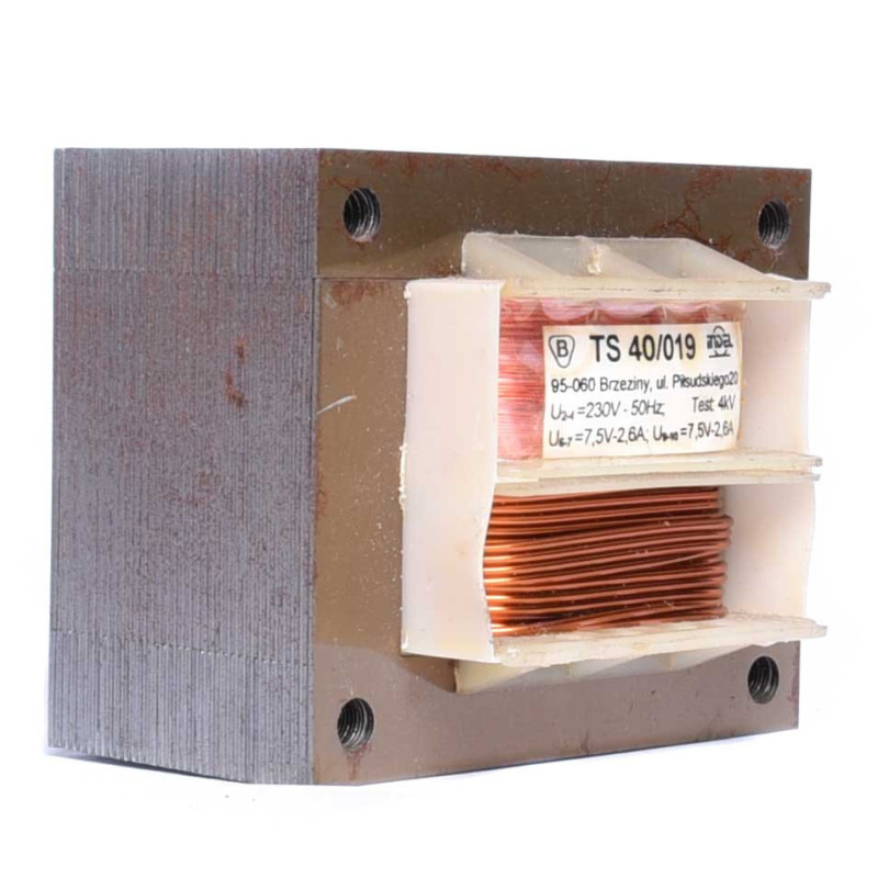 TS 40/019 2x7,5V-2x2,65A