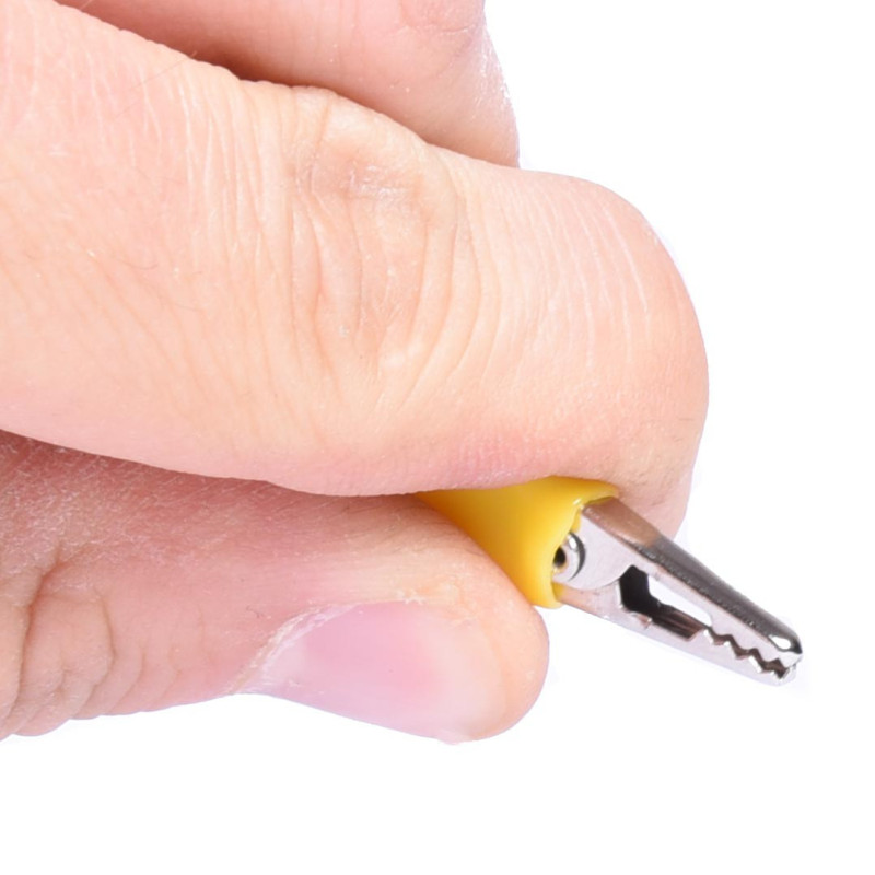 KROKODYLEK W IZOLACJI MAŁY ŻÓŁTY