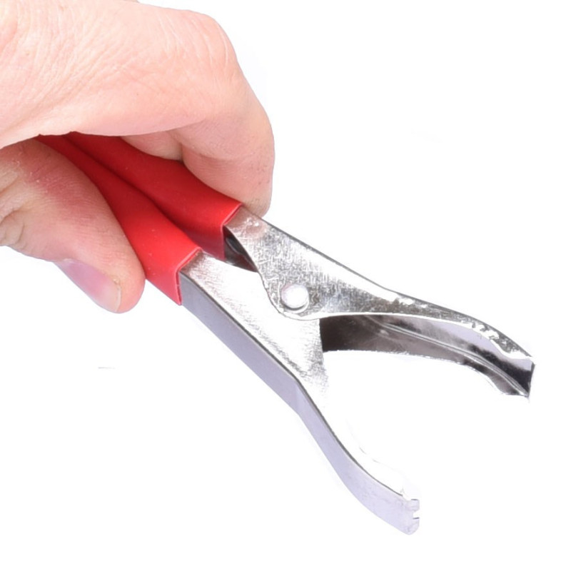 KROKODYLEK 50A CZERWONE ZŁĄCZE AKUMULATORA