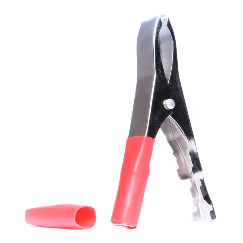 KROKODYLEK 50A CZERWONE ZŁĄCZE AKUMULATORA