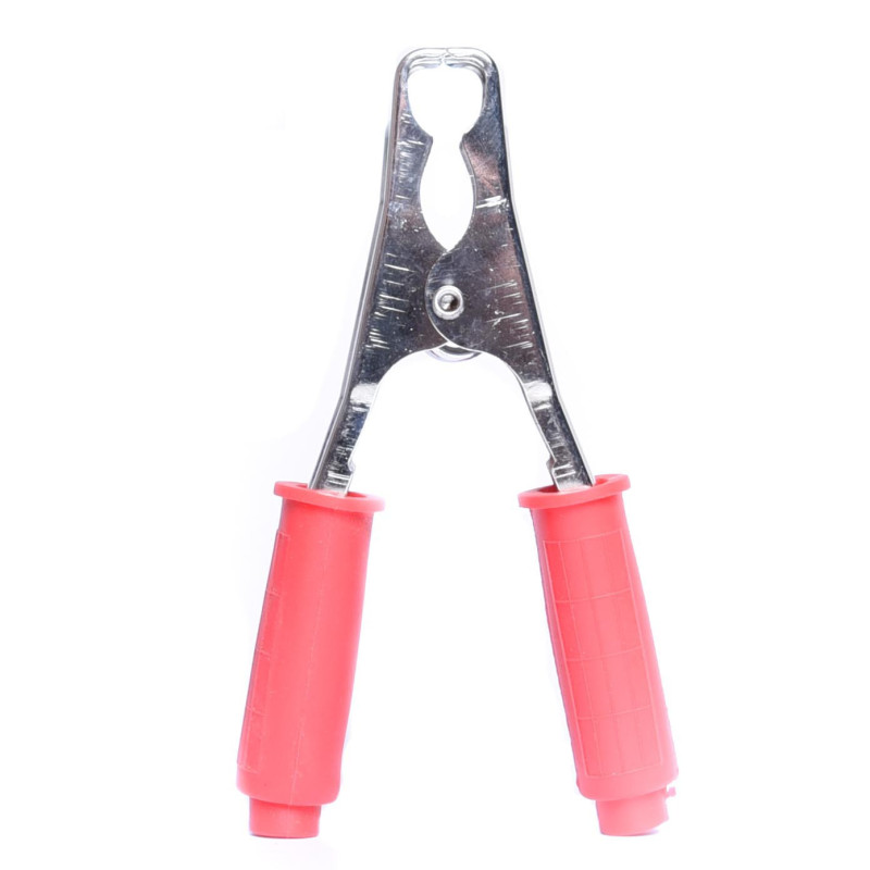 KROKODYLEK 120A CZERWONY ZŁĄCZE AKUMULATORA