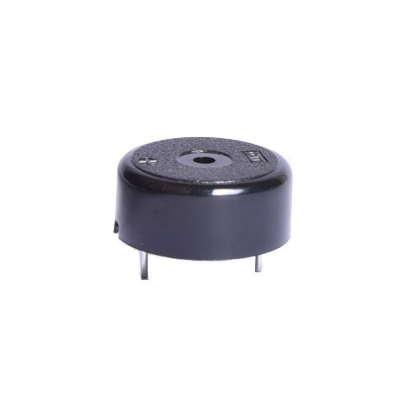 BUZZER 12V 85dB 23x9,8mm DO DRUKU 10mA TON CIĄGŁY  BUZ01285