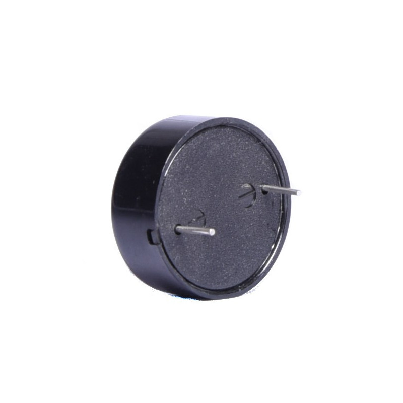 BUZZER 12V 85dB 23x9,8mm DO DRUKU 10mA TON CIĄGŁY  BUZ01285