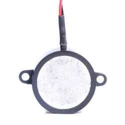 BUZZER 24V (16-27V) 85dB FCE28 2P24L PRZERYWANY CZARNY fi28mm H20mm