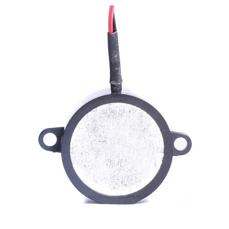 BUZZER 24V (16-27V) 85dB FCE28 2P24L PRZERYWANY CZARNY fi28mm H20mm