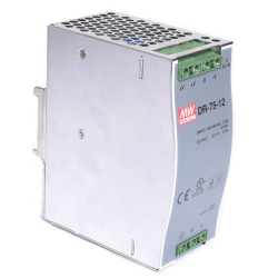 ZASILACZ NA SZYNĘ DIN DR-75-12 12V 6,3A