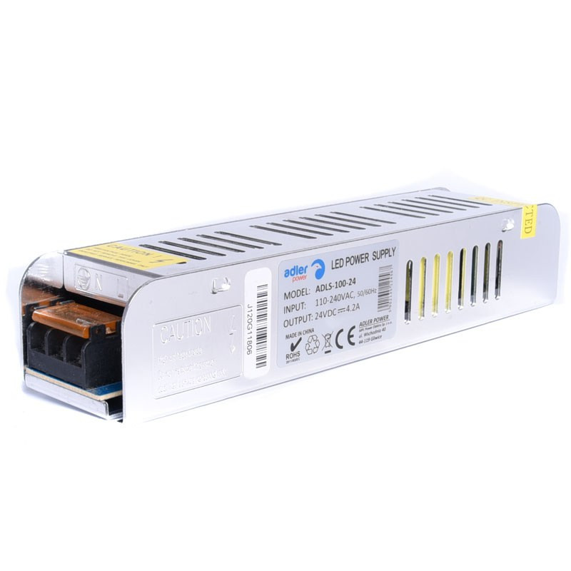 ZASILACZ 24V 4,2A 60W ADLER SLIM ADLS-100-24 MODUŁOWY
