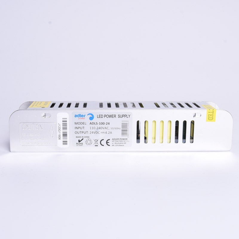 ZASILACZ 24V 4,2A 60W ADLER SLIM ADLS-100-24 MODUŁOWY