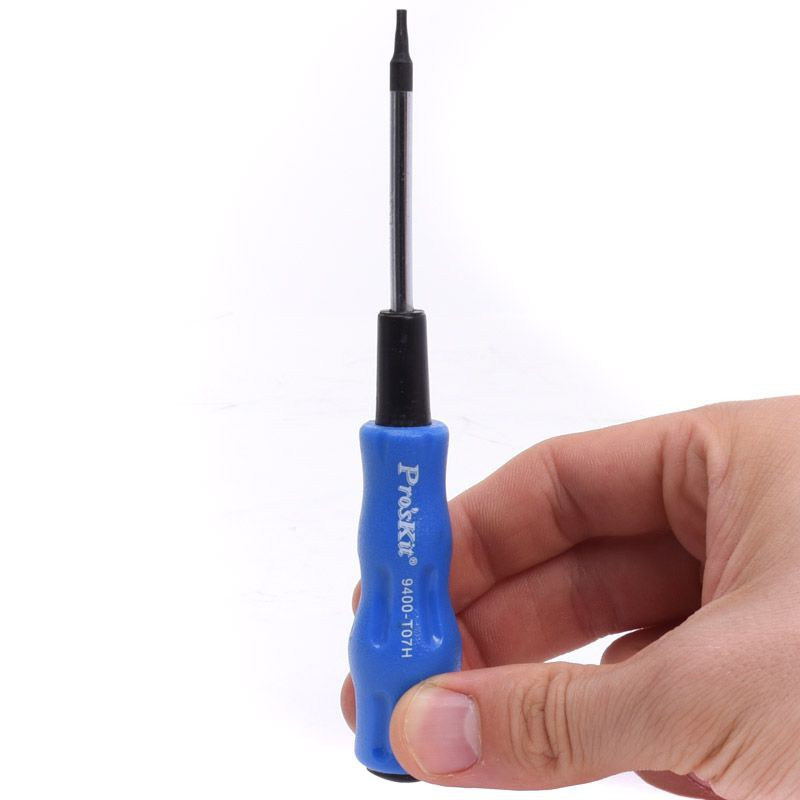 WKRĘTAK ESD TORX T7H PROSKIT NIEBIESKI