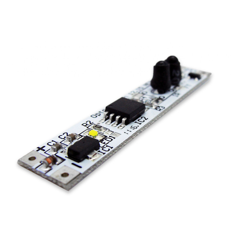 WŁĄCZNIK BEZDOTYKOWY ZE ŚCIEMNIACZEM LED PROFIL 12/24V 5A