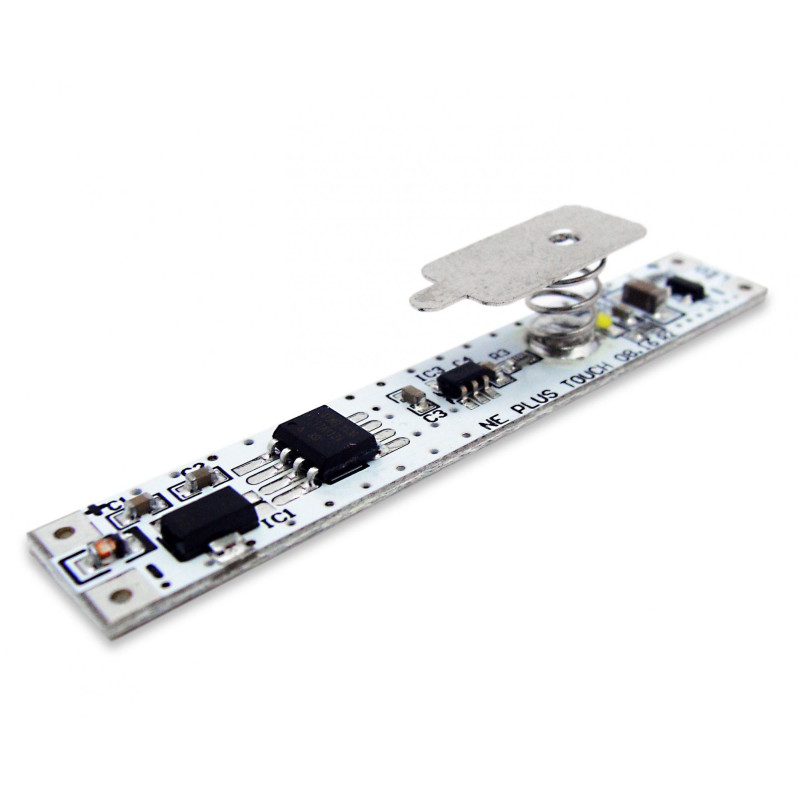 WŁĄCZNIK DOTYKOWY ZE ŚCIEMNIACZEM LED PROFIL 12/24V 5A