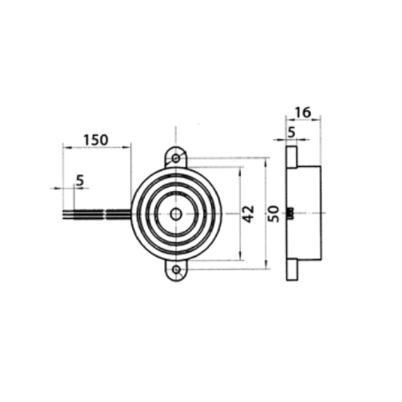 MEMBRANA W OBUDOWIE Z 3 PRZEWODAMI KPR3-4210