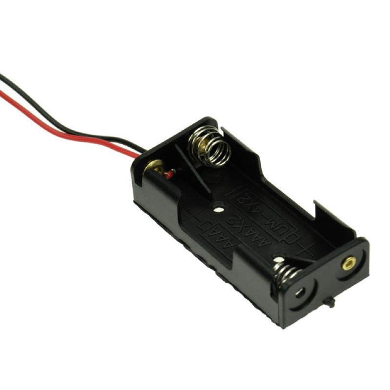 KOSZYK NA BATERIE 2xR3 AAA Z PRZEWODEM POJEMNIK