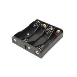 KOSZYK NA BATERIE 4*R3 AAA PŁASKI