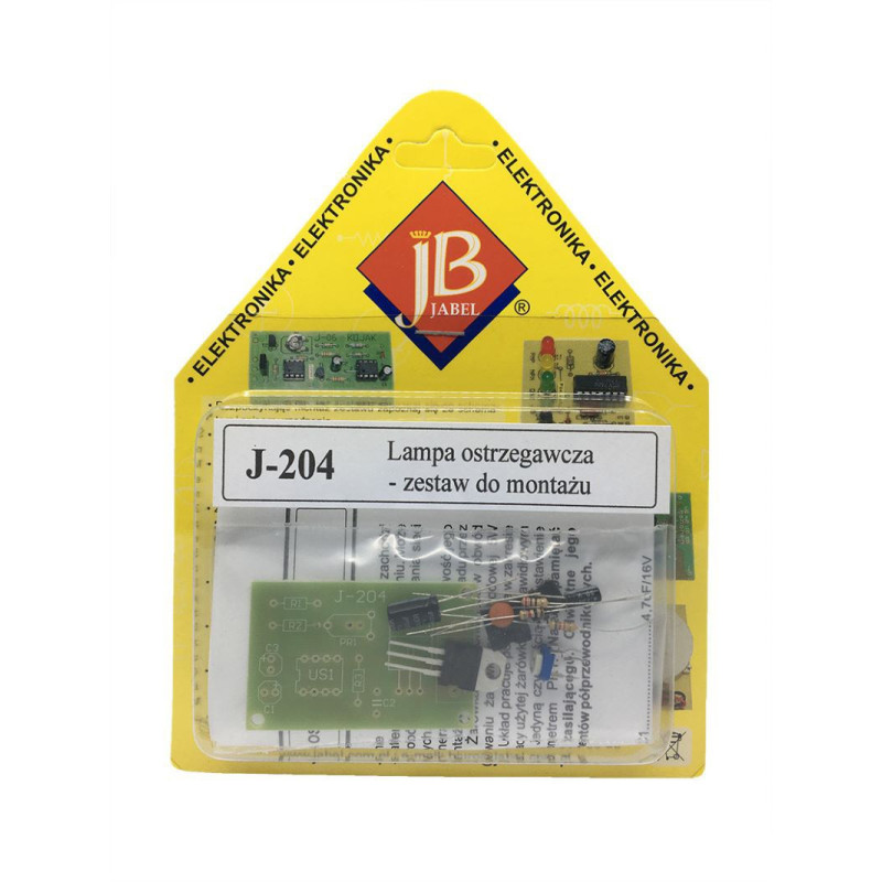 J-204 LAMPA OSTRZEGAWCZA ZMONTOWANY