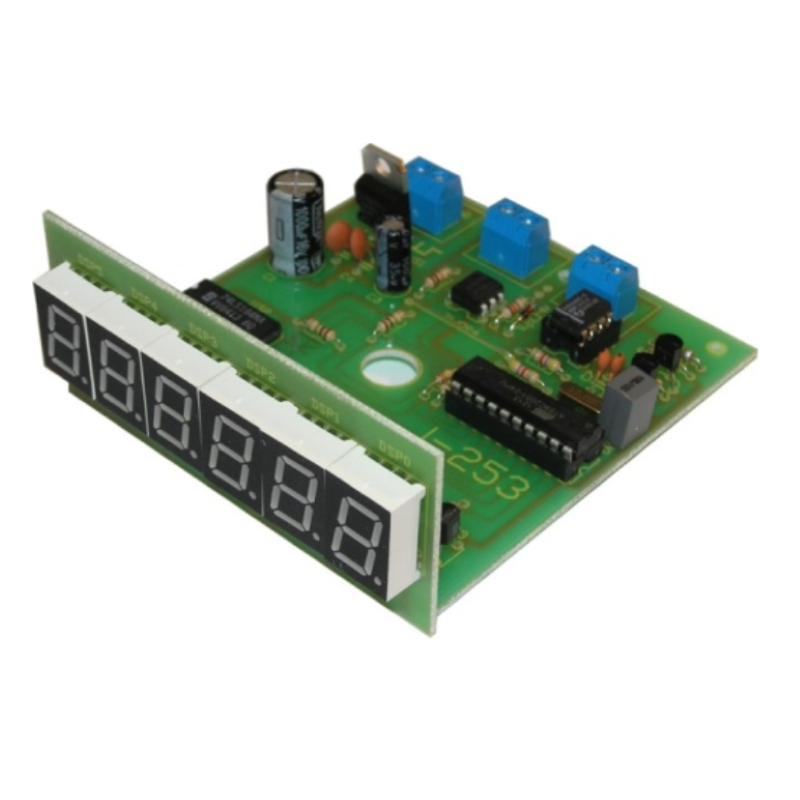 J-253 6-CYFROWY LICZNIK IMPULSÓW Z PAMIĘCIĄ