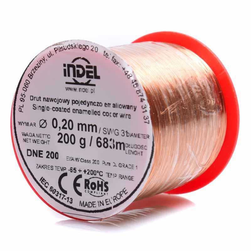 DRUT NAWOJOWY 0,20 DNE 200g (+/- 680m)