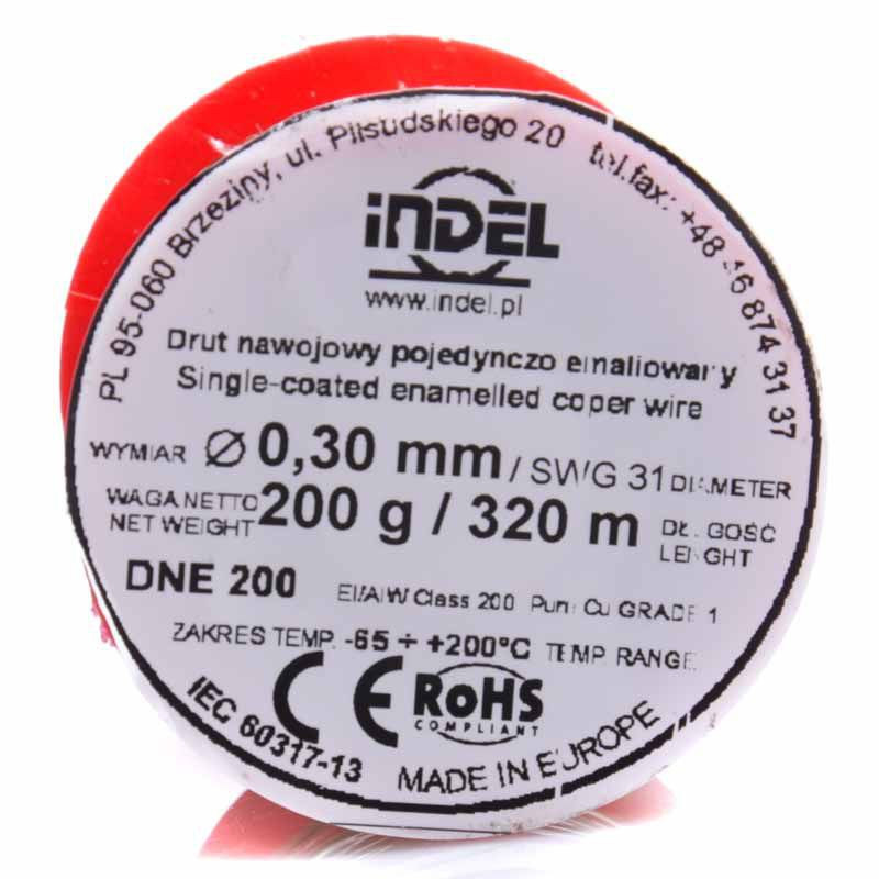 DRUT NAWOJOWY 0,30 DNE 200g (+/- 320m)