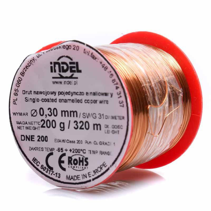 DRUT NAWOJOWY 0,30 DNE 200g (+/- 320m)