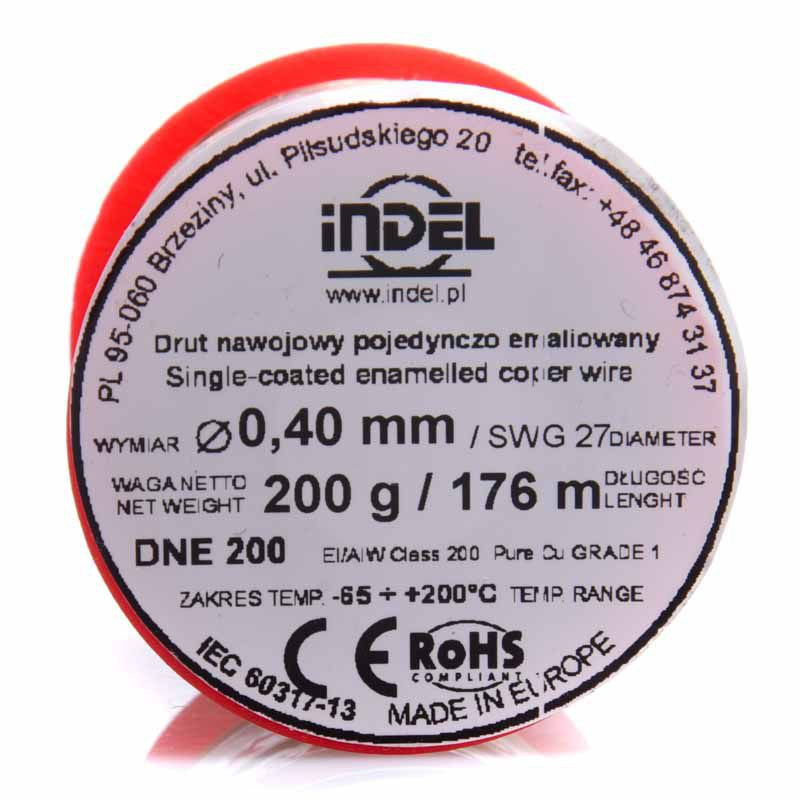 DRUT NAWOJOWY 0,40 DNE 200g (+/- 176m)