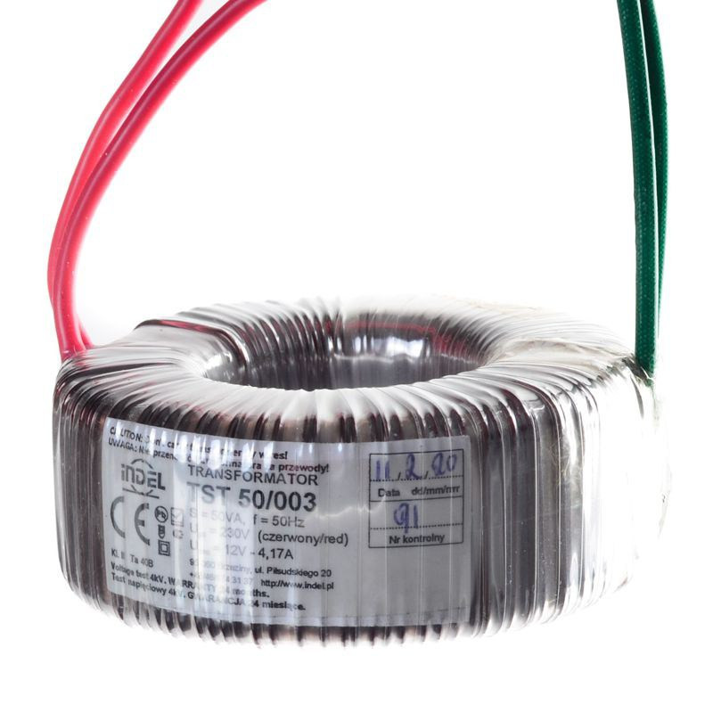 TST 50/003 12V-4,1A TRANSFORMATOR TOROIDALNY