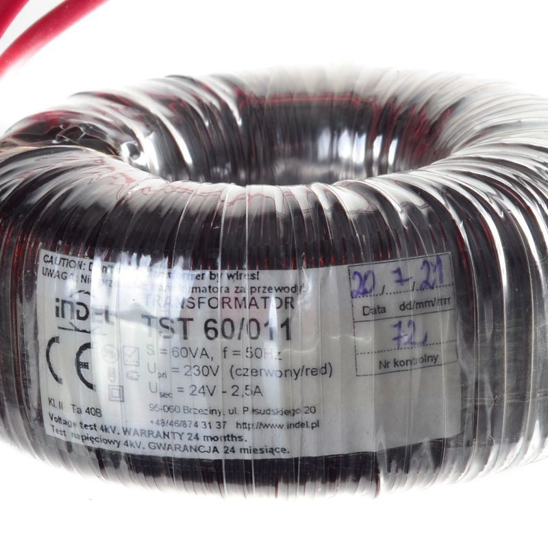 TST 60/011 24V-2,50A TRANSFORMATOR TOROIDALNY