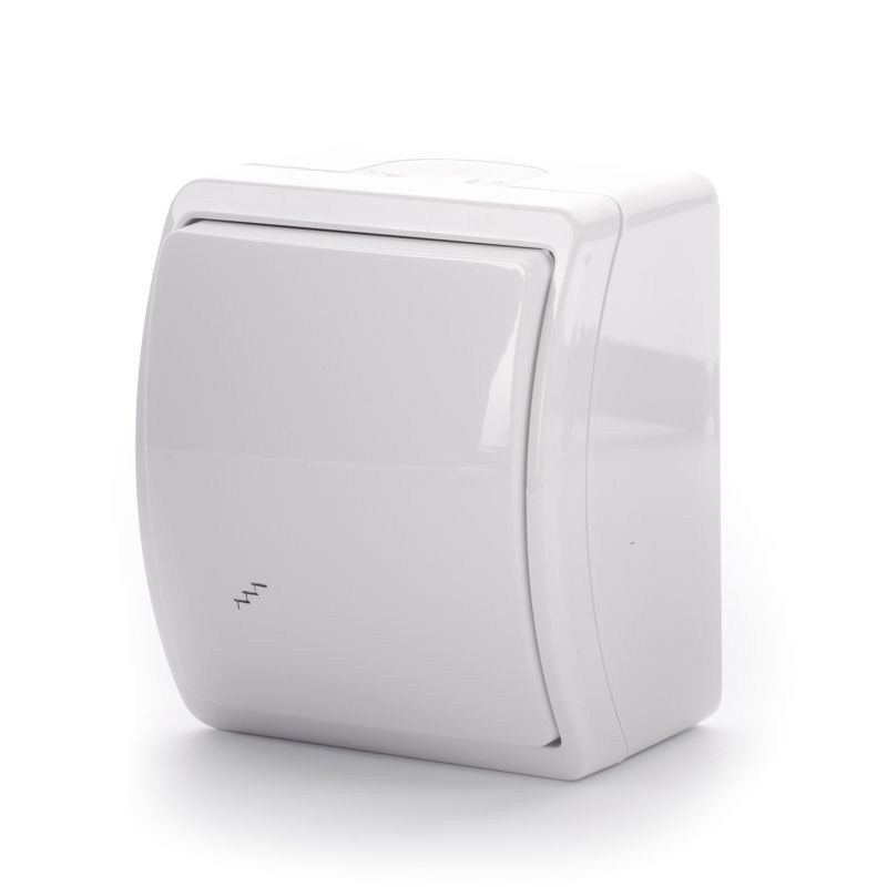 WŁĄCZNIK SCHODOWY NATYNKOWY KOALA VW-3 BIAŁY