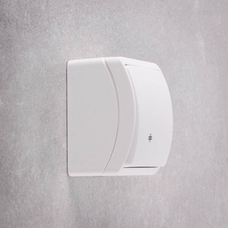 WŁĄCZNIK KRZYŻOWY NATYNKOWY KOALA VW-4 BIAŁY