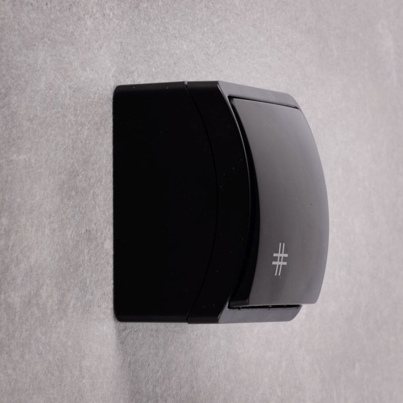 WŁĄCZNIK KRZYŻOWY NATYNKOWY KOALA VW-4 CZARNY