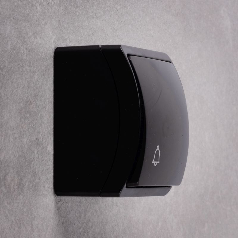 WŁĄCZNIK DZWONKOWY NATYNKOWY KOALA VW-5 CZARNY