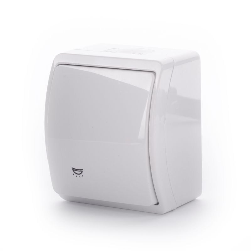 WŁĄCZNIK ŚWIATŁA NATYNKOWY KOALA VW-6 BIAŁY