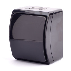 WŁĄCZNIK POJEDYNCZY NATYNKOWY KOALA VW-1 CZARNY