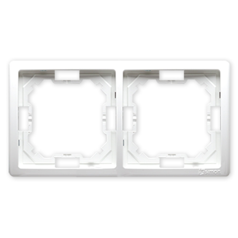 RAMKA DWUKROTNA BIAŁA BMR2/11 BASIC M