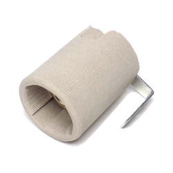 OPRAWKA E14 PORCELANA Z UCHWYTEM