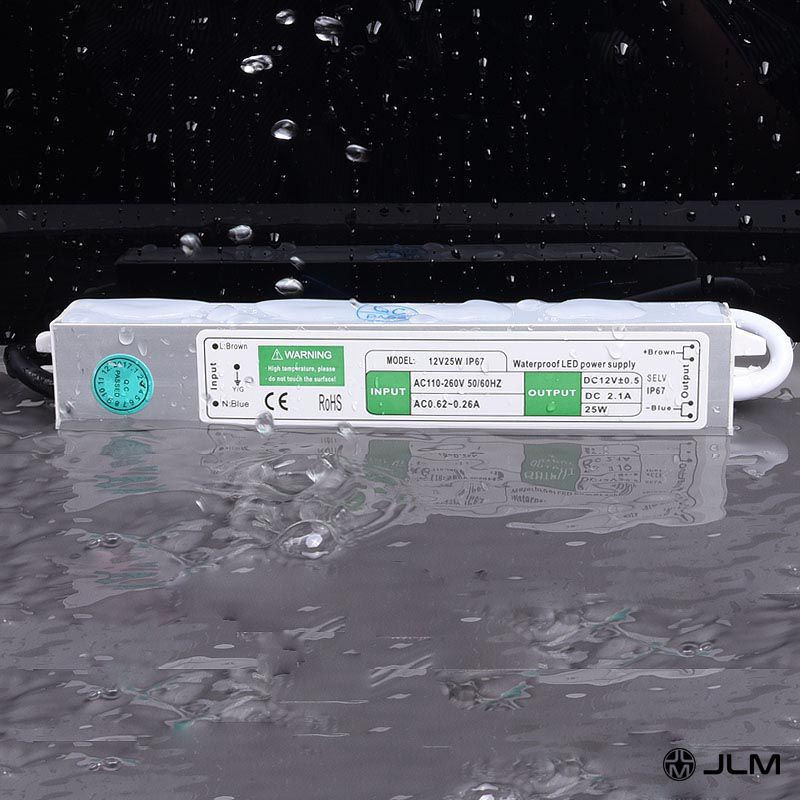 ZASILACZ LED 12V 2A 25W IP67 JLM