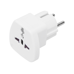 ADAPTER ZASILANIA WT.PL/GN.UK USA BIAŁY DUŻY