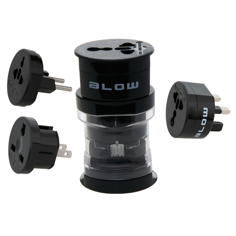 ADAPTER ZASILANIA UNIWERSALNY EUROPE 3 CZĘŚCI WTYK SIECIOWY