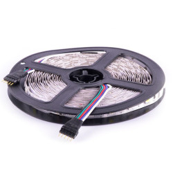 TAŚMA LED 5050 RGB+W IP20 300LED 14,4W DOUBLE JLM 1m OP.