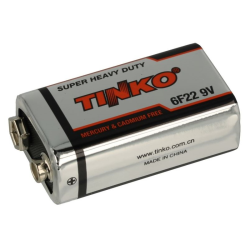 BATERIA 9V 6LR61 WĘGLOWO CYNKOWA TINKO
