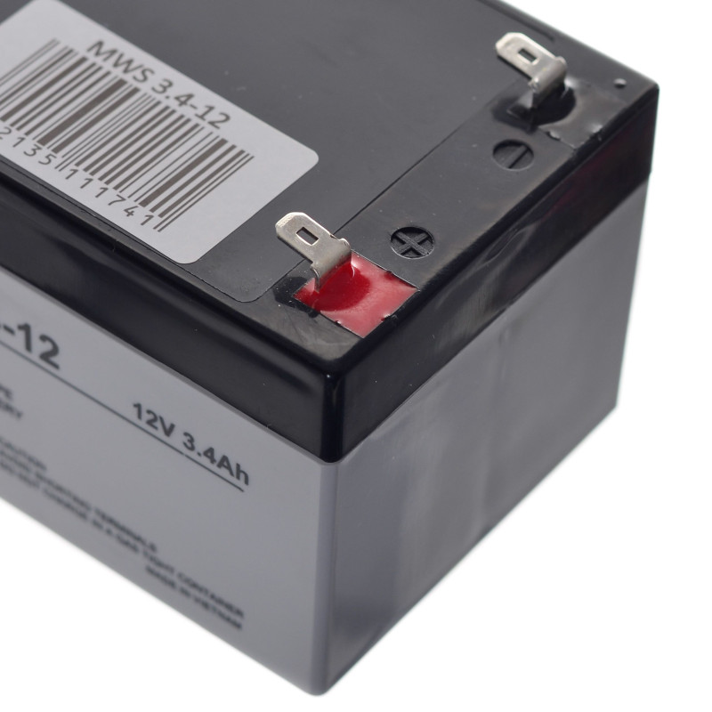 AKUMULATOR ŻELOWY 12V 3,4Ah MWS