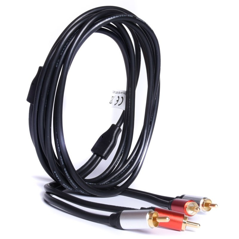 KABEL AV 2xRCA 3,0m RK235 TALVICO