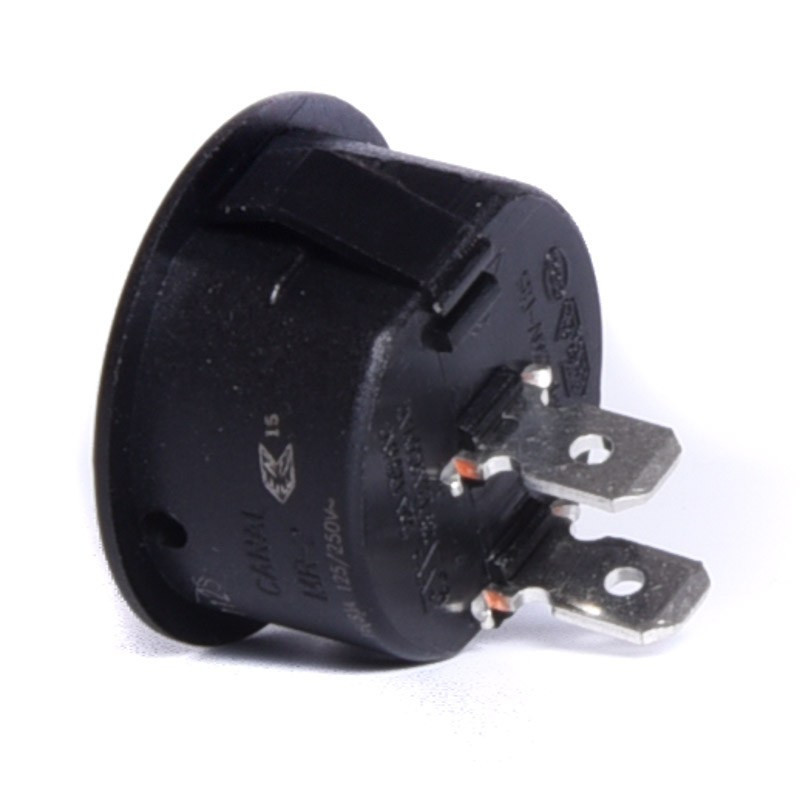 PRZEŁĄCZNIK AC 230V OKRĄGŁY 10A HQ CANAL BISTABILNY