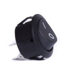 PRZEŁĄCZNIK AC 230V OKRĄGŁY 10A HQ CANAL BISTABILNY