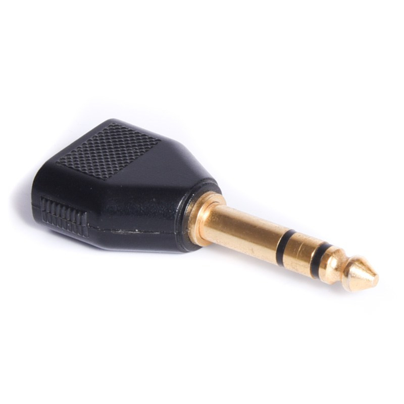 REDUKCJA WT.JACK 6.3ST/2GN.JACK 3.5 GOLD STEREO