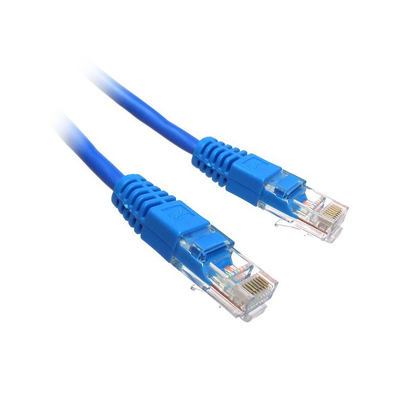 PATCHCORD UTP KAT.6 1.0m NIEBIESKI D-LAN