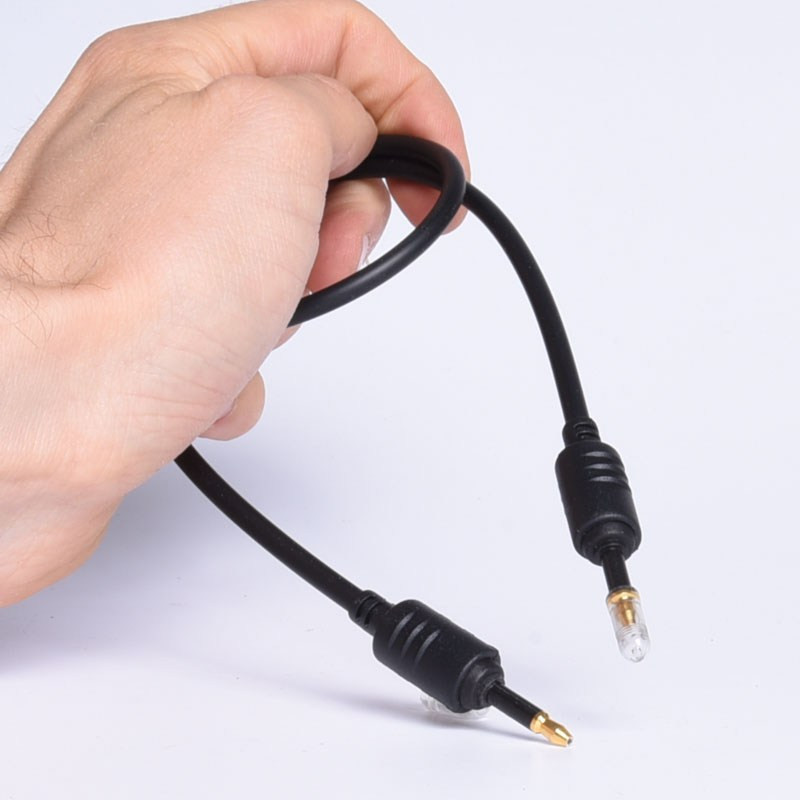 KABEL AV OPTYCZNY 3,5mm 0,5m ZŁOTE