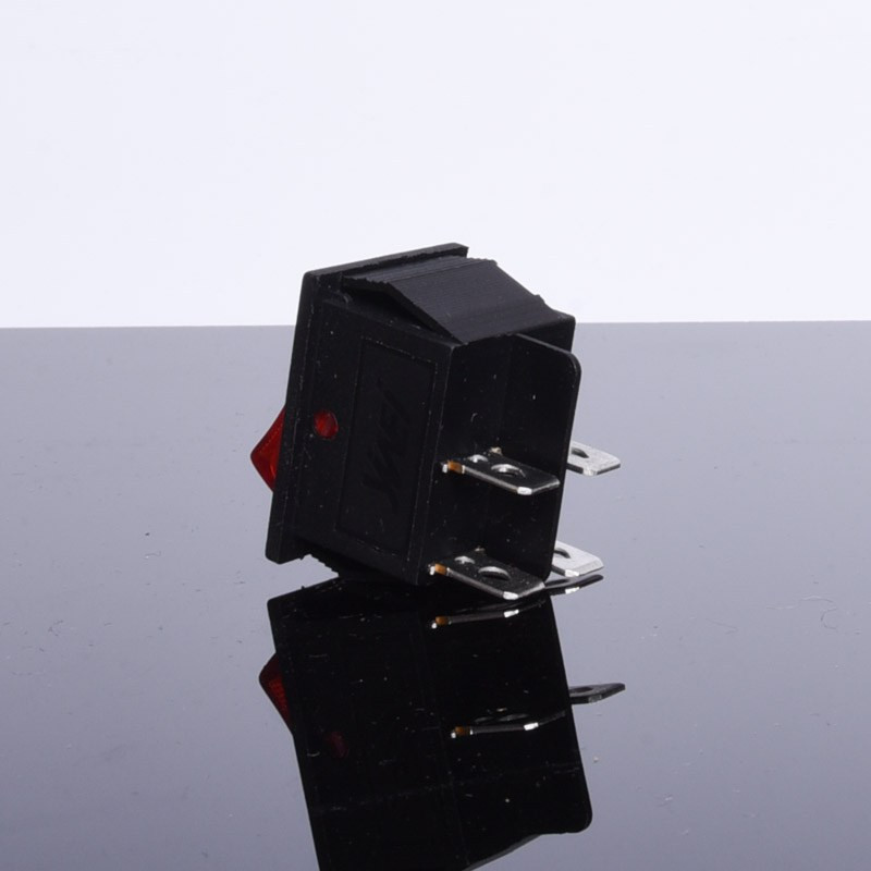 PRZEŁĄCZNIK CHWILOWY ROZWIERNY 15A 250V PODWÓJNY CZERWONY