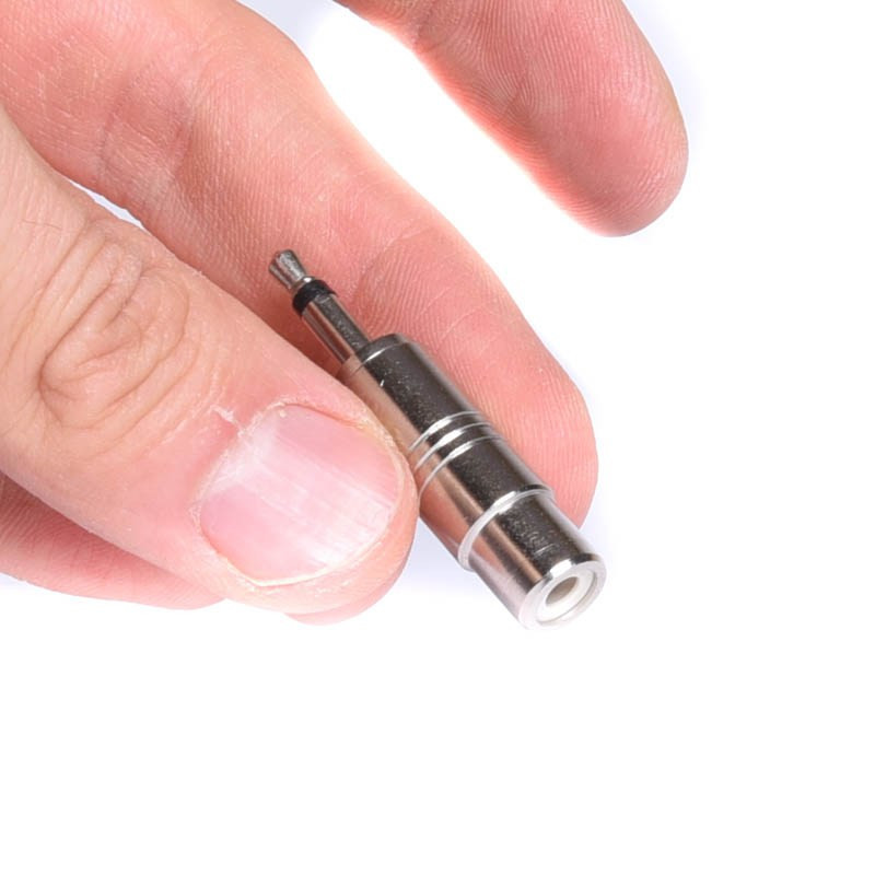 REDUKCJA WT.JACK 3,5MN/GN.RCA METAL MONO SILVER